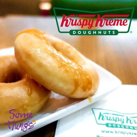 冷凍 ❄ 急凍食品|  泰國 Krispy Kreme 冬甩🍩｜經典原味 Original Glazed Donuts｜ 流心鹹蛋黃 Salted Egg-Filled Donut Ring