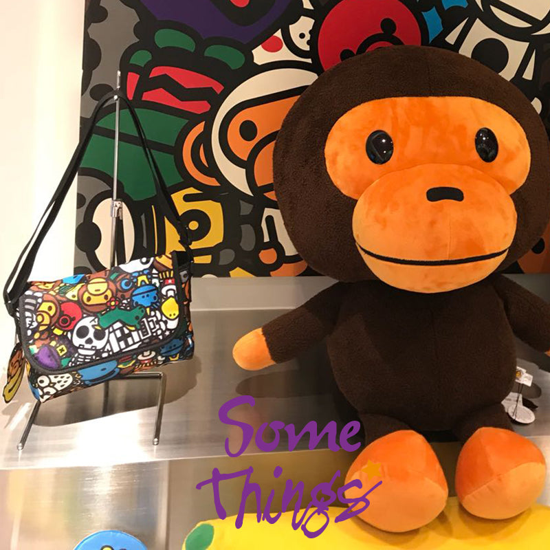 日本限定 BAPE | BABY MILO | MILO ALL SAFARI  |  mini Shoulder Bag 迷你單肩包