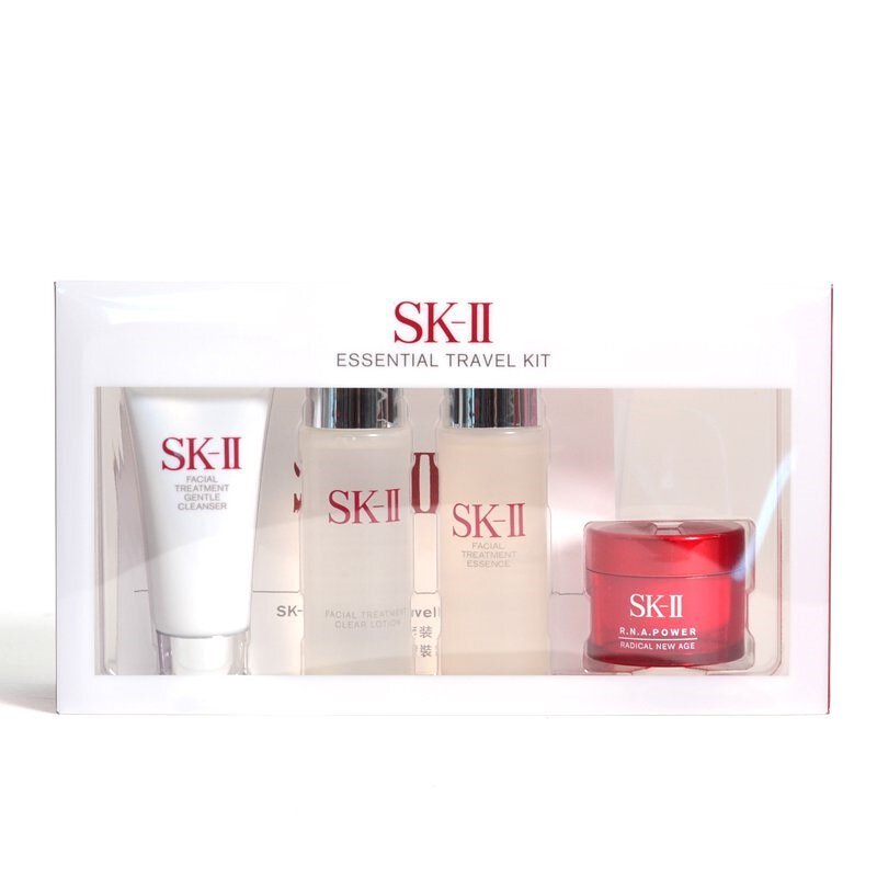 SK-II Essential Travel Kit 4pcs-set 皇牌👑 保濕護膚4件旅行套裝｜潔面乳．清瑩露． 神仙水．精華霜