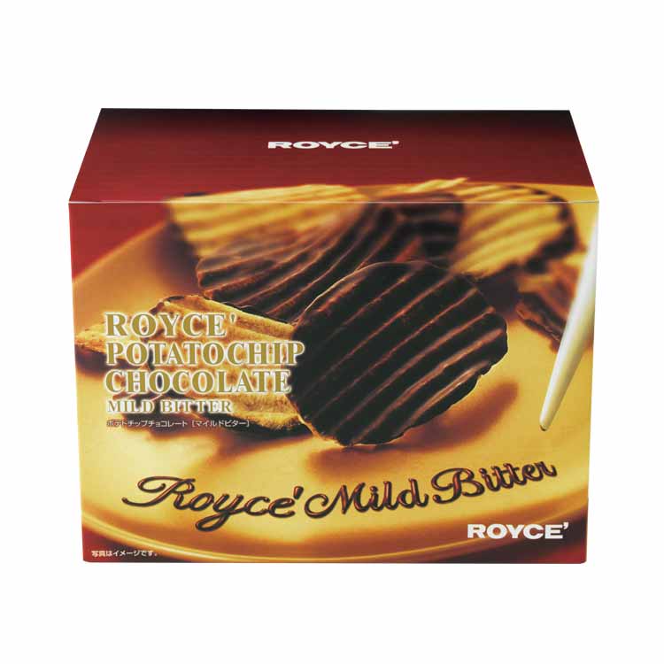 日本 ROYCE Potato chip Chocolate｜Mild Bitter 微苦 朱古力薯片 190g