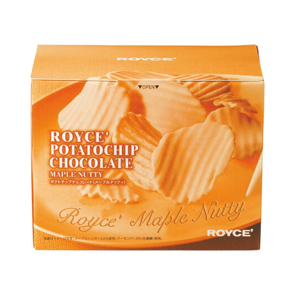 【 新品 】日本 ROYCE Potato chip Chocolate｜Maple Nutty 楓糖杏仁 朱古力薯片