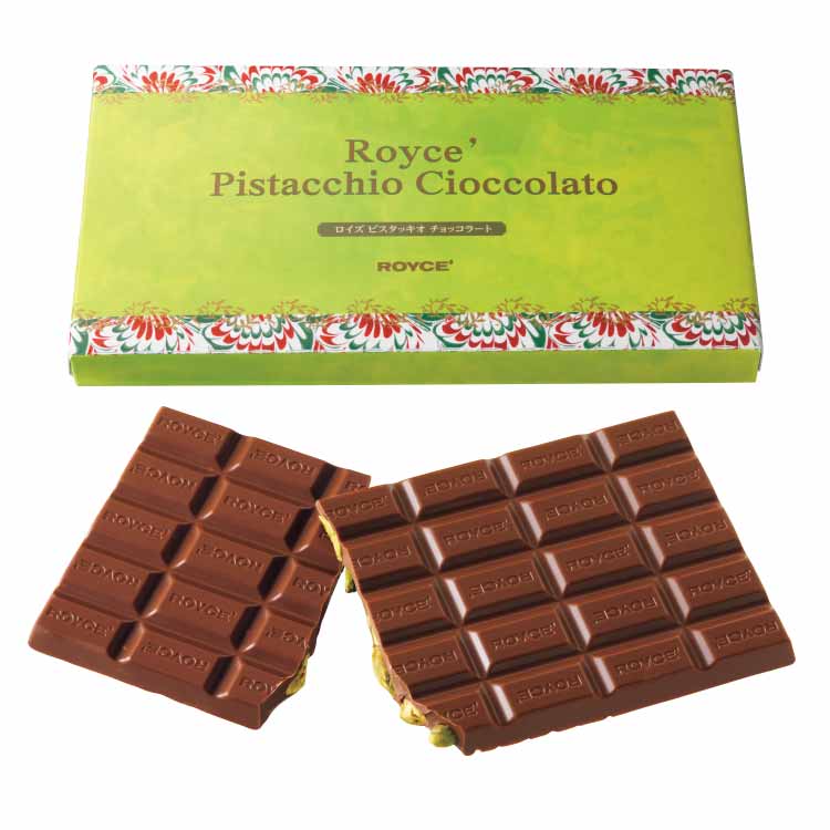 日本 ROYCE Pistache Chocolate Bricks 開心果朱古力排裝 115g｜期間限定