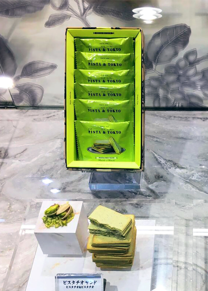 PISTA &amp; TOKYO Pistachio Sand Pistachio &amp; Pistachio Signature 5-layer sandwich cake 6 pieces｜Pistachio♡ Pistachio｜