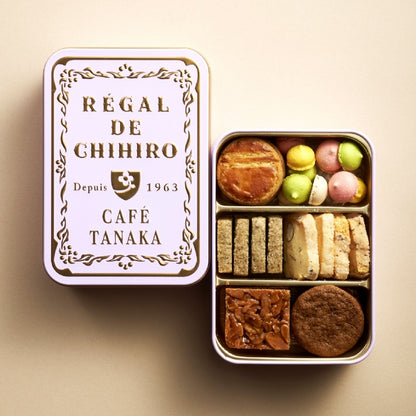 日本 Cafe Tanaka BIJOU DE BISCUITS Petit Premier 精品 手工曲奇餅 鐵盒裝