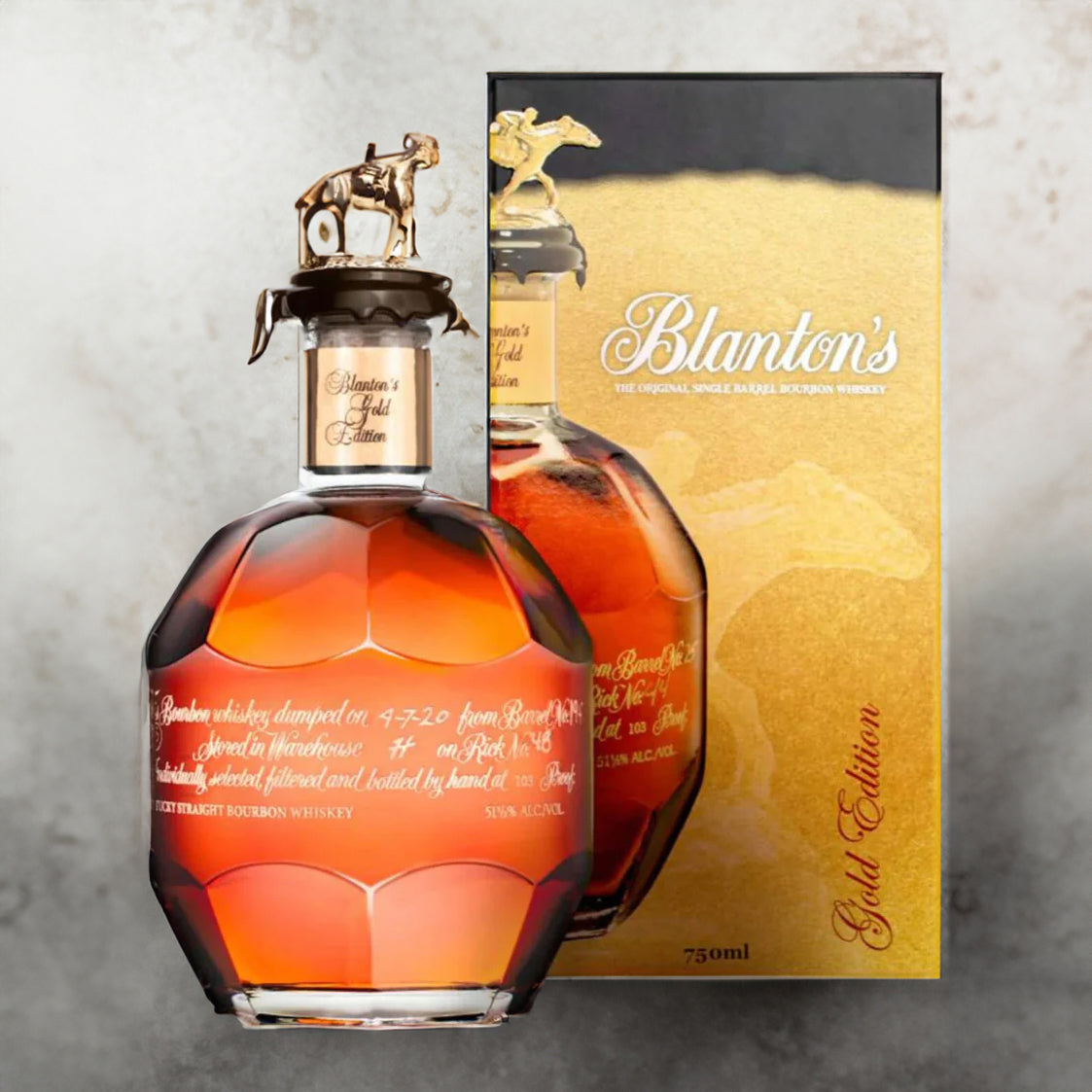 Blanton's Gold Edition Single Barrel Bourbon Whiskey 巴頓黃金版波本威士忌 700ml