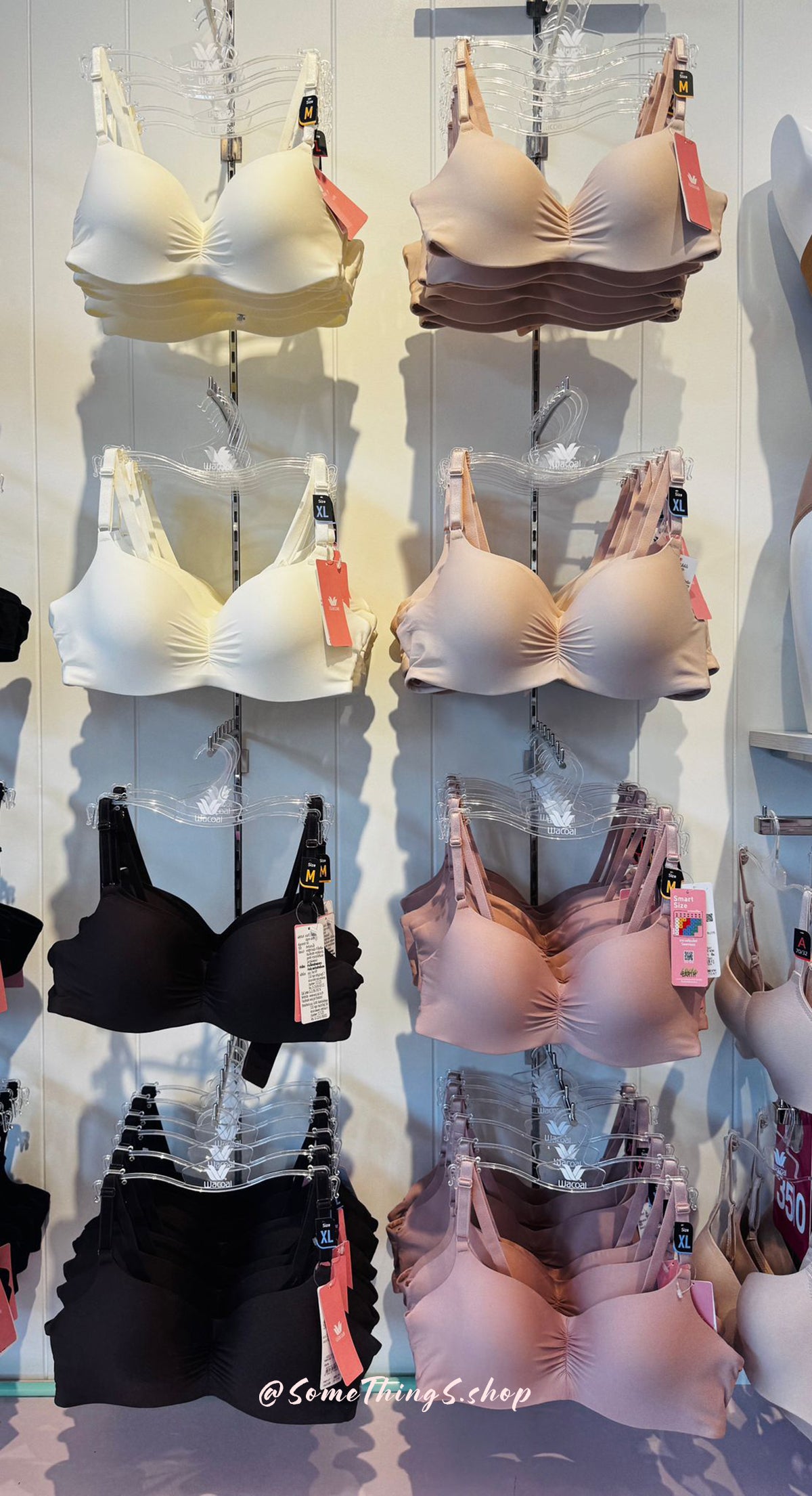 2026 新春快閃 🇹🇭 泰國Outlet 代購｜Wacoal 胸圍 柔軟薄身 無鋼圈 (款色一）