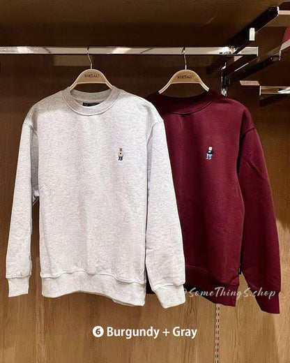 韓國 🇰🇷 WHO.A.U Steve unisex sweatshirt 長袖衛衣 運動衫｜2件套裝