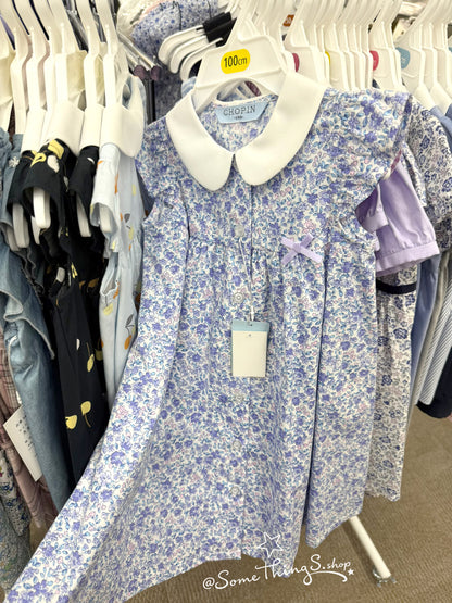 日本東京 🇯🇵 童裝専門店 CHOPIN Classic White-Collar Dress 經典白領女童連身裙