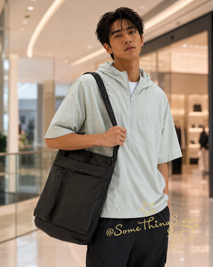 韓國 Outlet 特價 🇰🇷 Calvin Klein Jeans (CKJ) Packable Helmet 2-way Bag 折疊 尼龍 行李收納袋