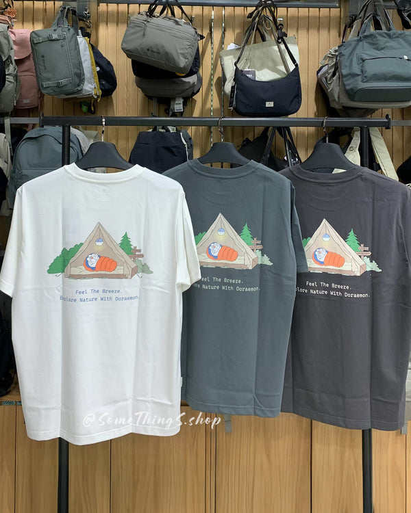 韓國 🇰🇷 Snow Peak x Doraemon Camping Short Sleeve T-shirt｜2026年夏季 ⦁ 限量版