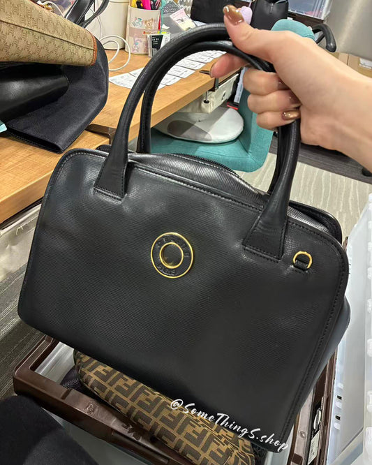 【日本🇯🇵 中古二手】Celine Circle Logo Vintage Boston Bag｜正版正貨