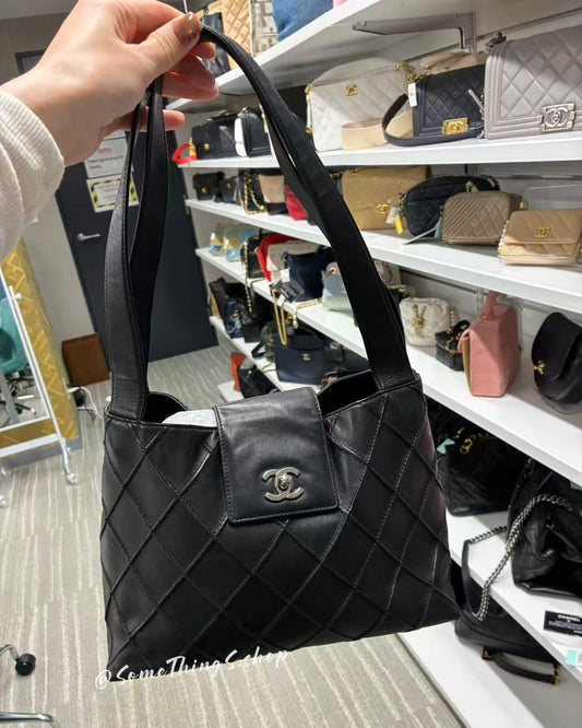 【日本🇯🇵 中古二手】Chanel Wild Stitch Leather handbag｜正版正貨