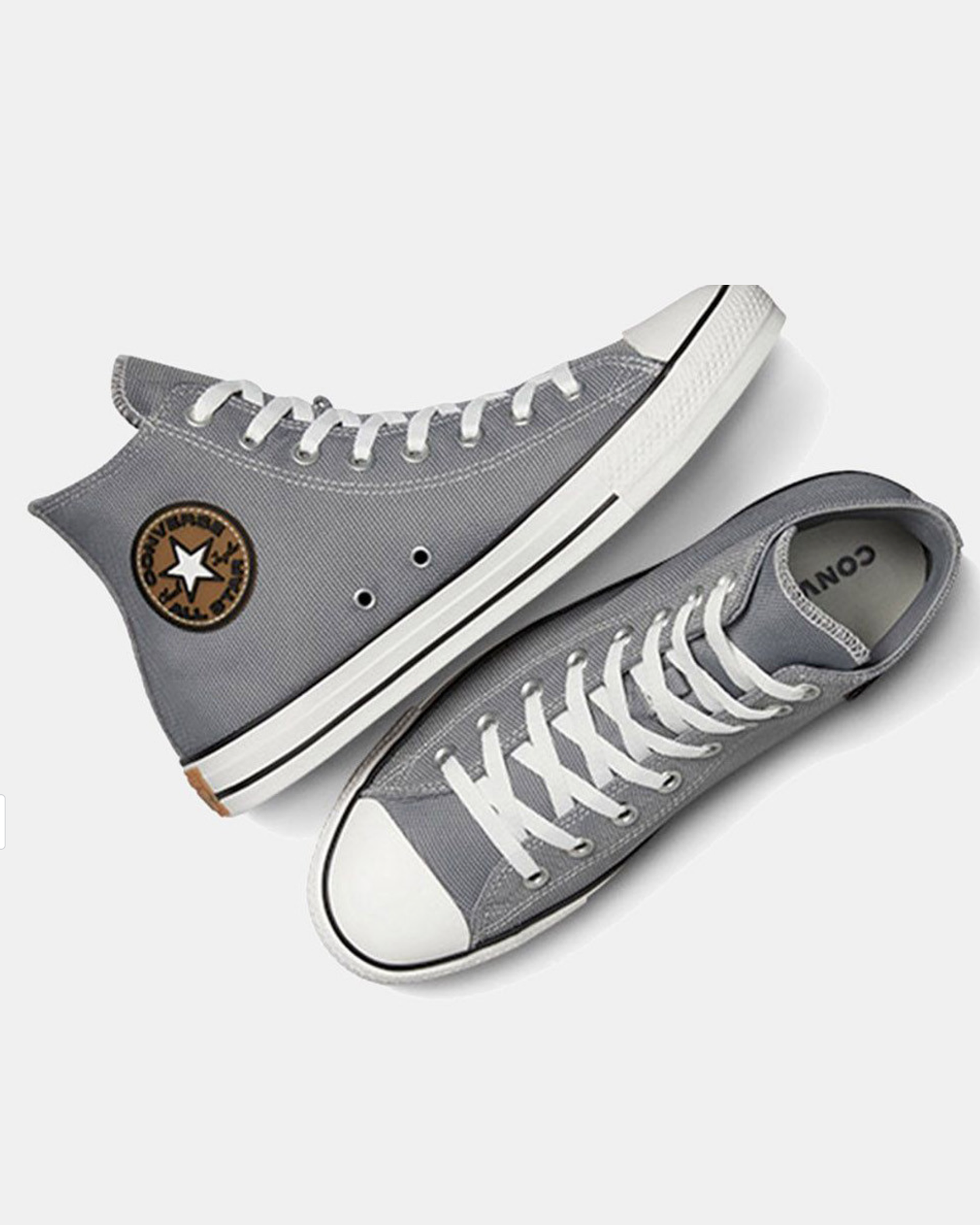 2026 新春快閃 🇹🇭 泰國Outlet 代購｜Converse Chuck Taylor All Star Wide High Top Sneakers 帆布休閒鞋｜barely grey
