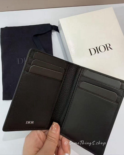 【 專櫃正品 】DIOR CD Icon Vertical Bifold Card Holder 卡片套｜VIP積分贈品 • 售完即止
