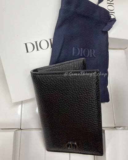 【 專櫃正品 🇫🇷 法國製造 】DIOR CD Icon Vertical Bifold Card Holder 卡片套｜VIP積分贈品 • 售完即止