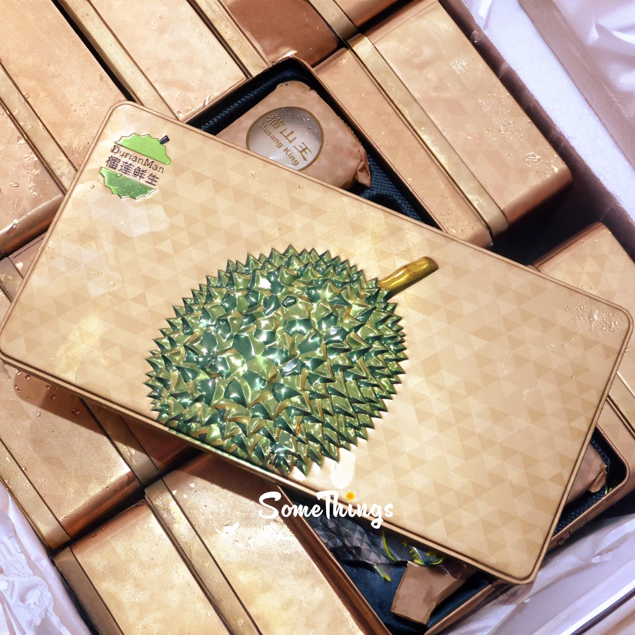 馬來西亞🇲🇾 榴蓮鮮生｜🐈‍⬛ 黑刺｜🐈 貓山王｜新鮮榴蓮果肉冰皮月餅｜中秋月餅 【Halal 清真認證】