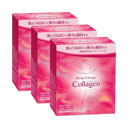 日本 FANCL HTC Deep Charge Collagen powder 美肌膠原蛋白粉｜30日