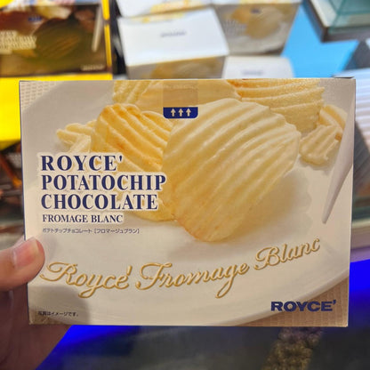 日本 ROYCE Potato chip Chocolate｜Fromage Blanc 法國白乳酪 白朱古力 薯片 190g