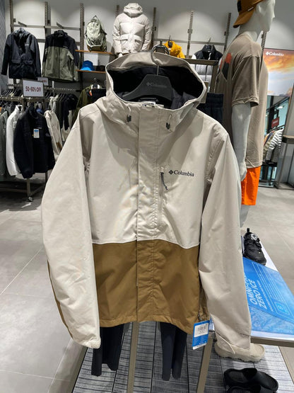 韓國 🇰🇷 Columbia logo-two-tone jacket 男裝 衝鋒防水外套 4色