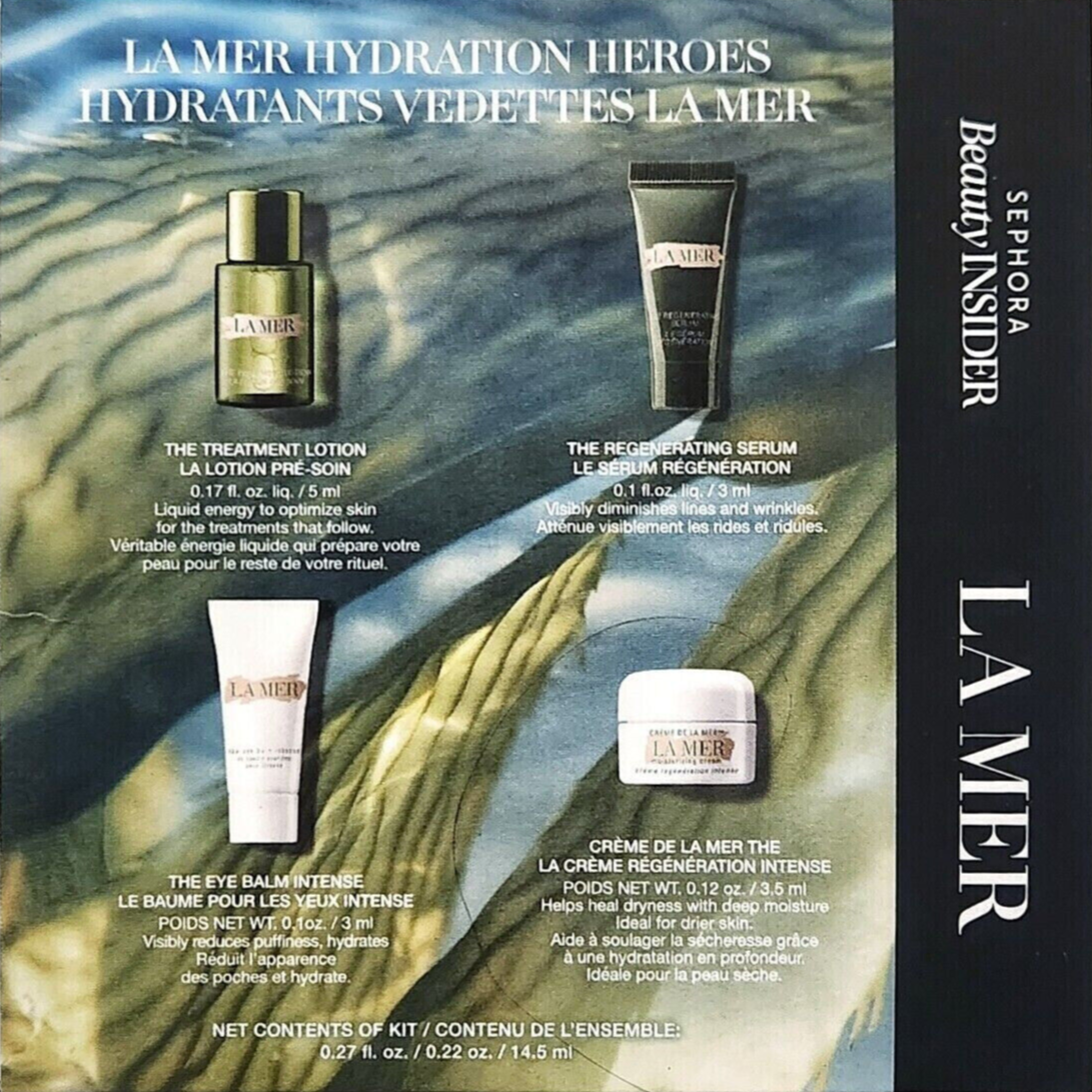 LA MER Essentials Hydration Heroes mini's kit 水潤保濕迷你4件套裝｜面霜 • 活膚精華 • 修護液 • 眼霜｜限量版