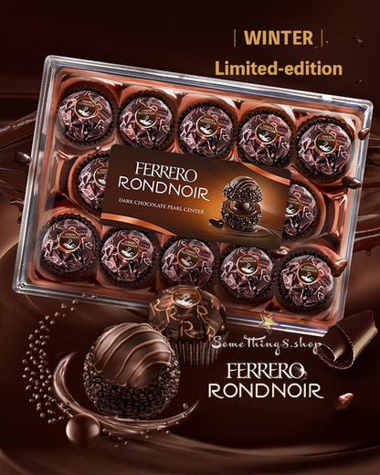 義大利 🇮🇹 FERRERO 費列羅 朗莎｜精緻特濃黑朱古力｜14粒禮盒裝｜冬季限定