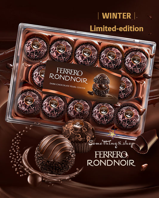 義大利 🇮🇹 FERRERO 費列羅 朗莎｜精緻特濃黑朱古力｜14粒禮盒裝｜冬季限定