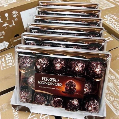 義大利 🇮🇹 FERRERO 費列羅 朗莎｜精緻特濃黑朱古力｜14粒禮盒裝｜冬季限定