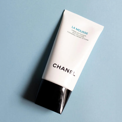 香奈兒 Chanel LA MOUSSE anti-pollution cleansing cream-to-foam 柔亮深層潔膚乳 潔面乳 150ml