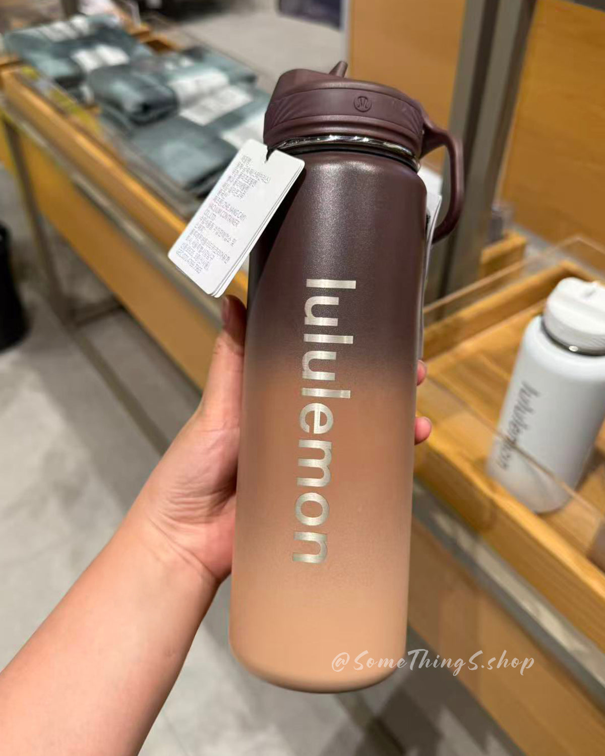 韓國代購 🇰🇷 Lululemon Back to Life Sport Bottle 24oz Straw Lid 運動吸管水壺 710ml