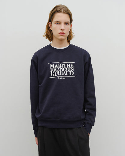 韓國 🇰🇷 Marithe Francois Girbaud classic LOGO  unisex Sweatshirt 長袖衞衣｜3 colors