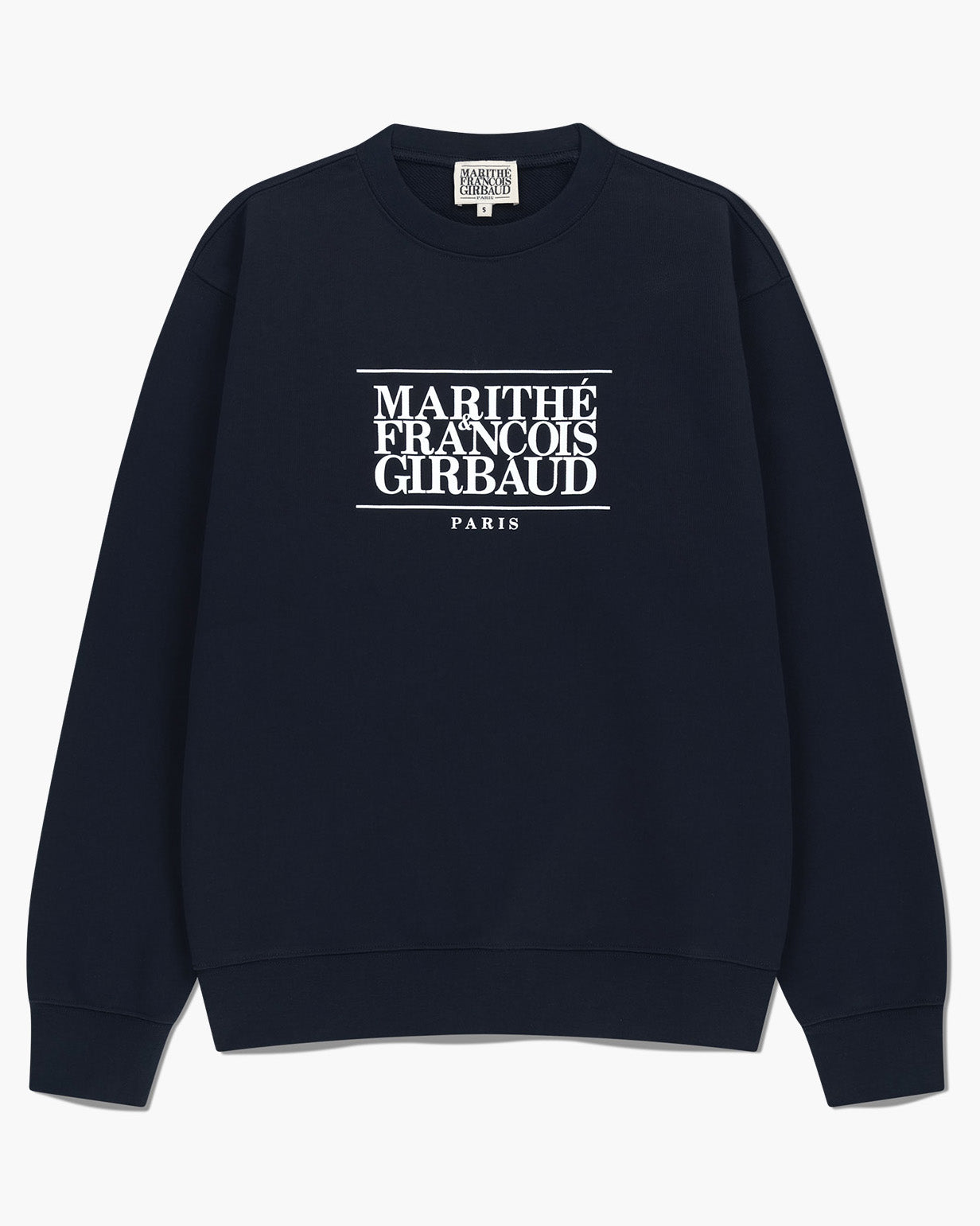 韓國 🇰🇷 Marithe Francois Girbaud classic LOGO  unisex Sweatshirt 長袖衞衣｜3 colors