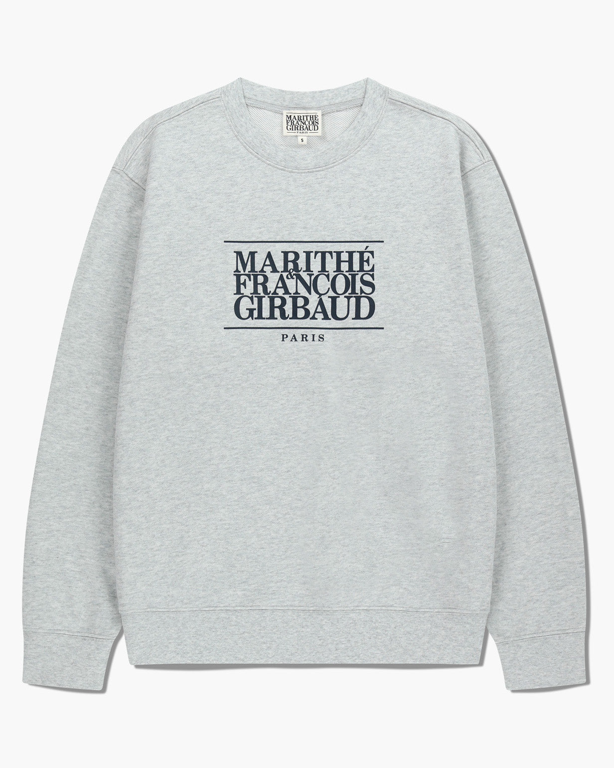 韓國 🇰🇷 Marithe Francois Girbaud classic LOGO  unisex Sweatshirt 長袖衞衣｜3 colors