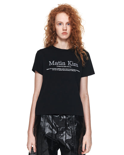 韓國🇰🇷 Matin Kim Heritage Logo CROP Top