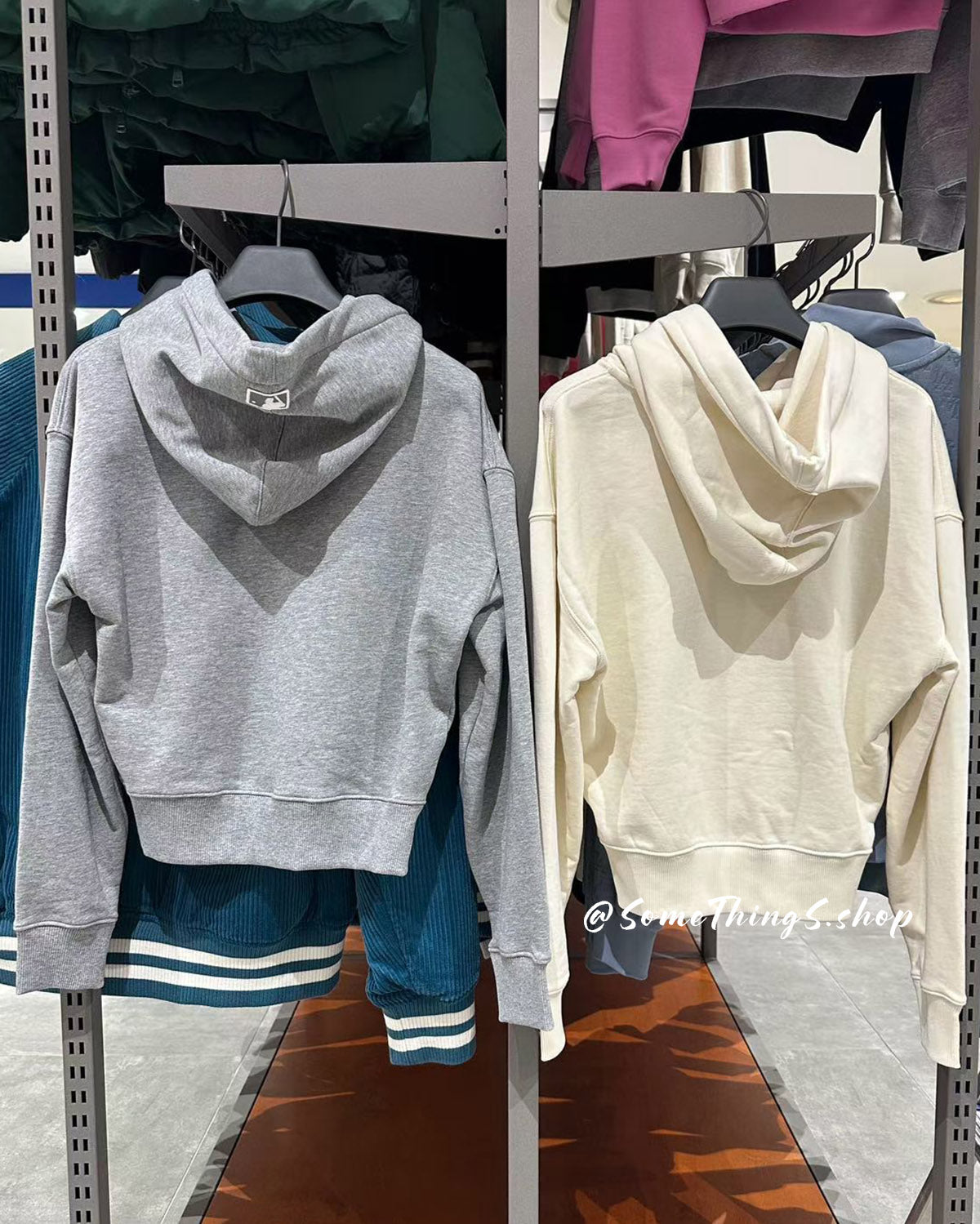 韓國 🇰🇷 MLB Women's Coopers SMALL Logo Crop Hoodie New York Yankees 短版連帽衛衣