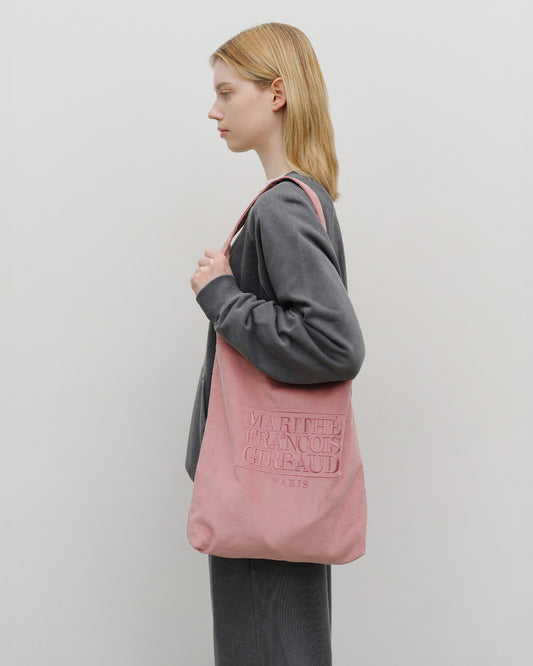 韓國 🇰🇷 Marithe Francois Girbaud classic LOGO Corduroy shoulder bag｜3 colors
