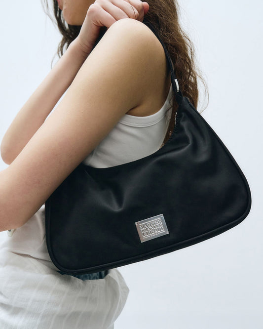 韓國 🇰🇷 Marithe Francois Girbaud classic LOGO Hobo bag｜3 colors