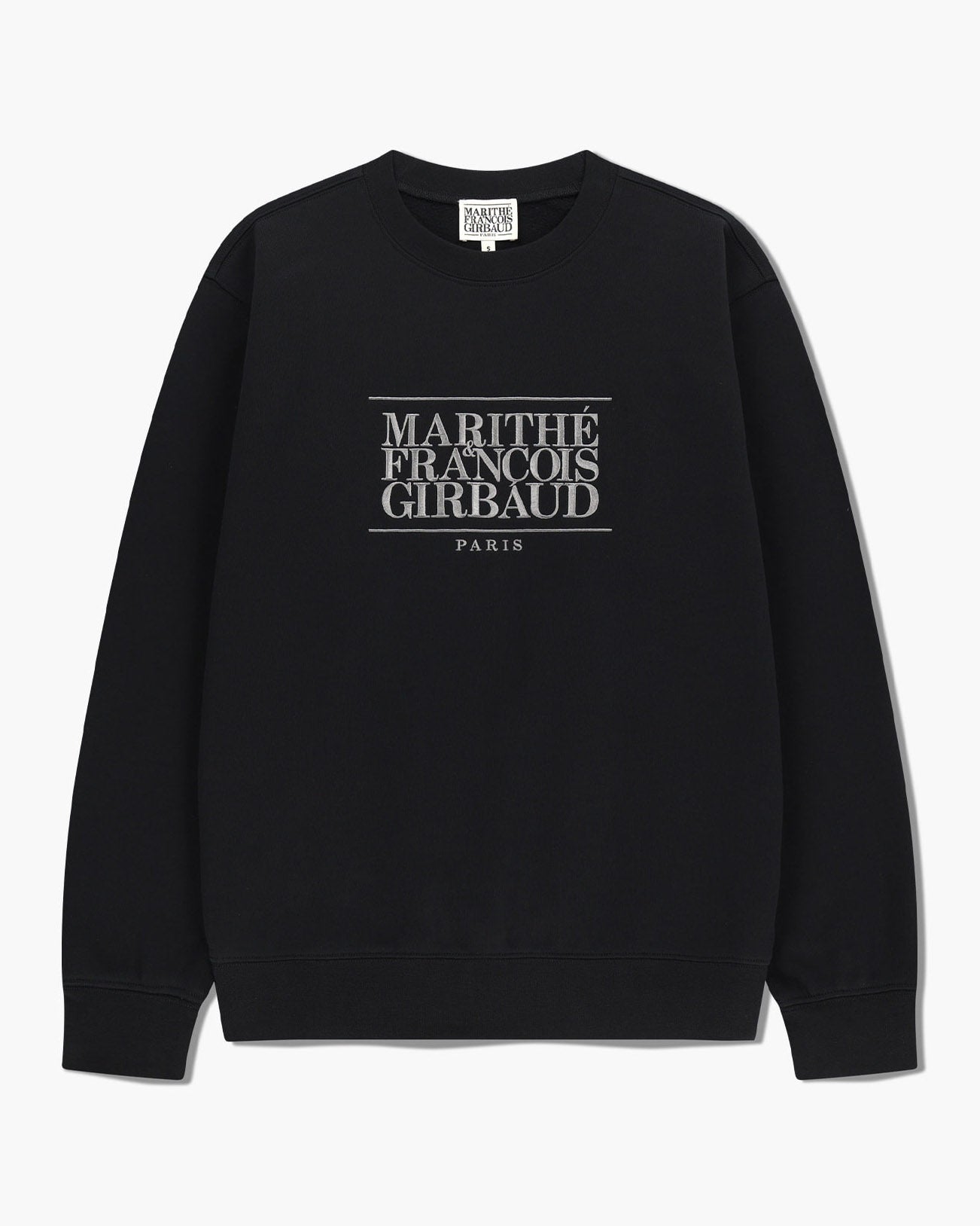 韓國 🇰🇷 Marithe Francois Girbaud classic LOGO  EMBROIDERY  unisex Sweatshirt (加絨) 長袖衞衣