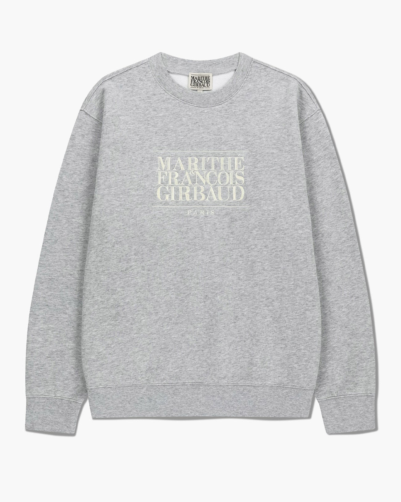 韓國 🇰🇷 Marithe Francois Girbaud classic LOGO  EMBROIDERY  unisex Sweatshirt (加絨) 長袖衞衣