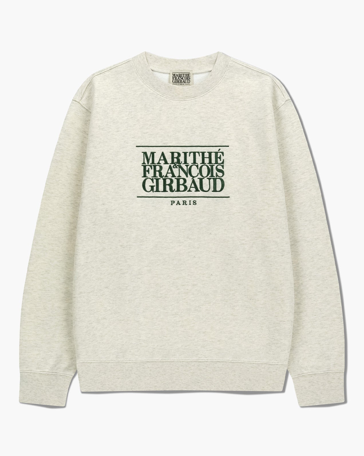 韓國 🇰🇷 Marithe Francois Girbaud classic LOGO  EMBROIDERY  unisex Sweatshirt (加絨) 長袖衞衣