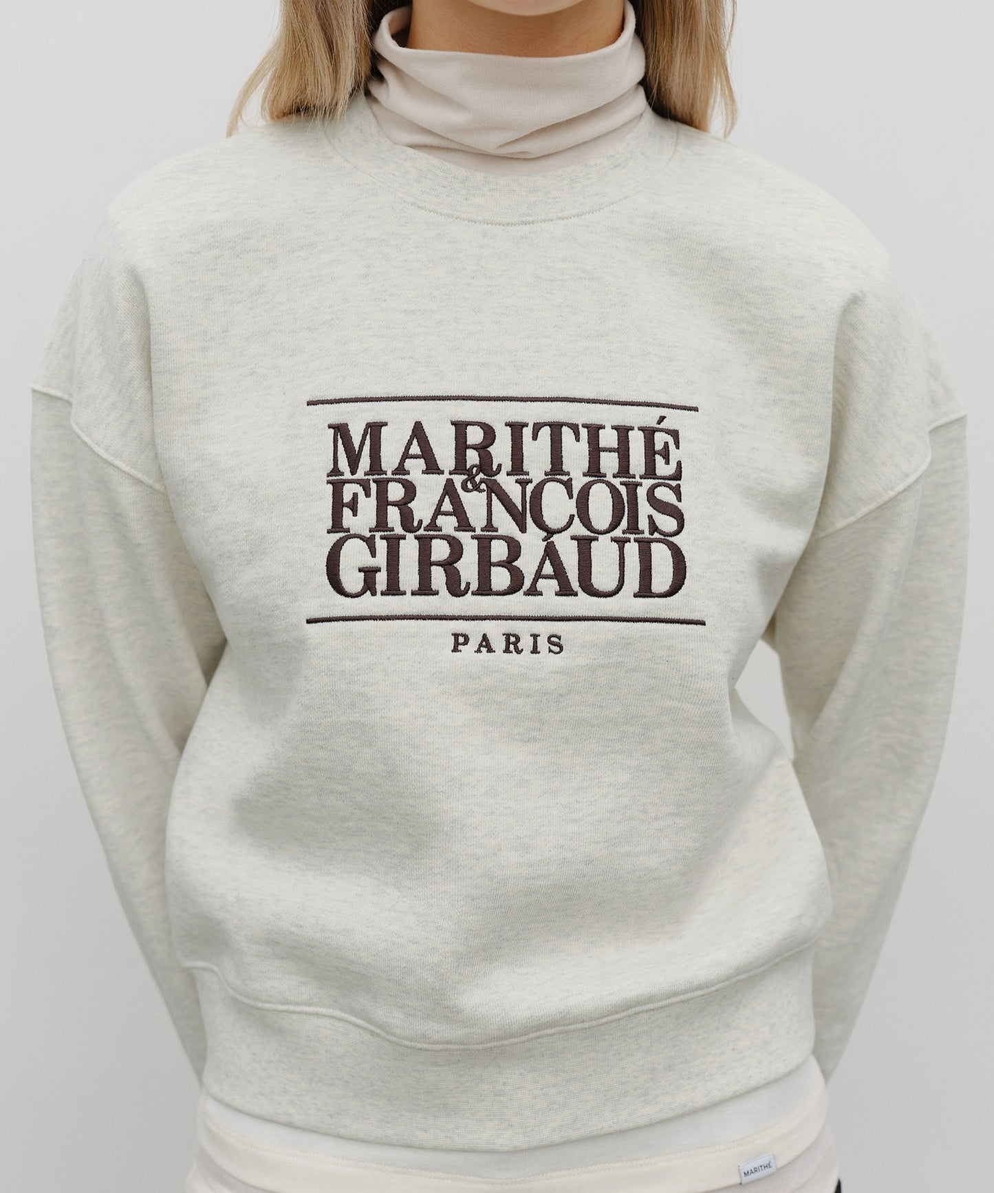韓國 🇰🇷 Marithe Francois Girbaud Women's Classic LOGO Crop Sweatshirt 女裝衞衣｜4 Colors (副本)