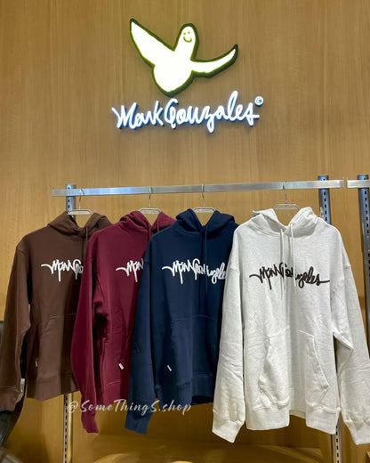 FALL-WINTER 2025 | 韓國代購 🇰🇷 Mark Gonzales Signed Logo 連帽 長袖衛衣