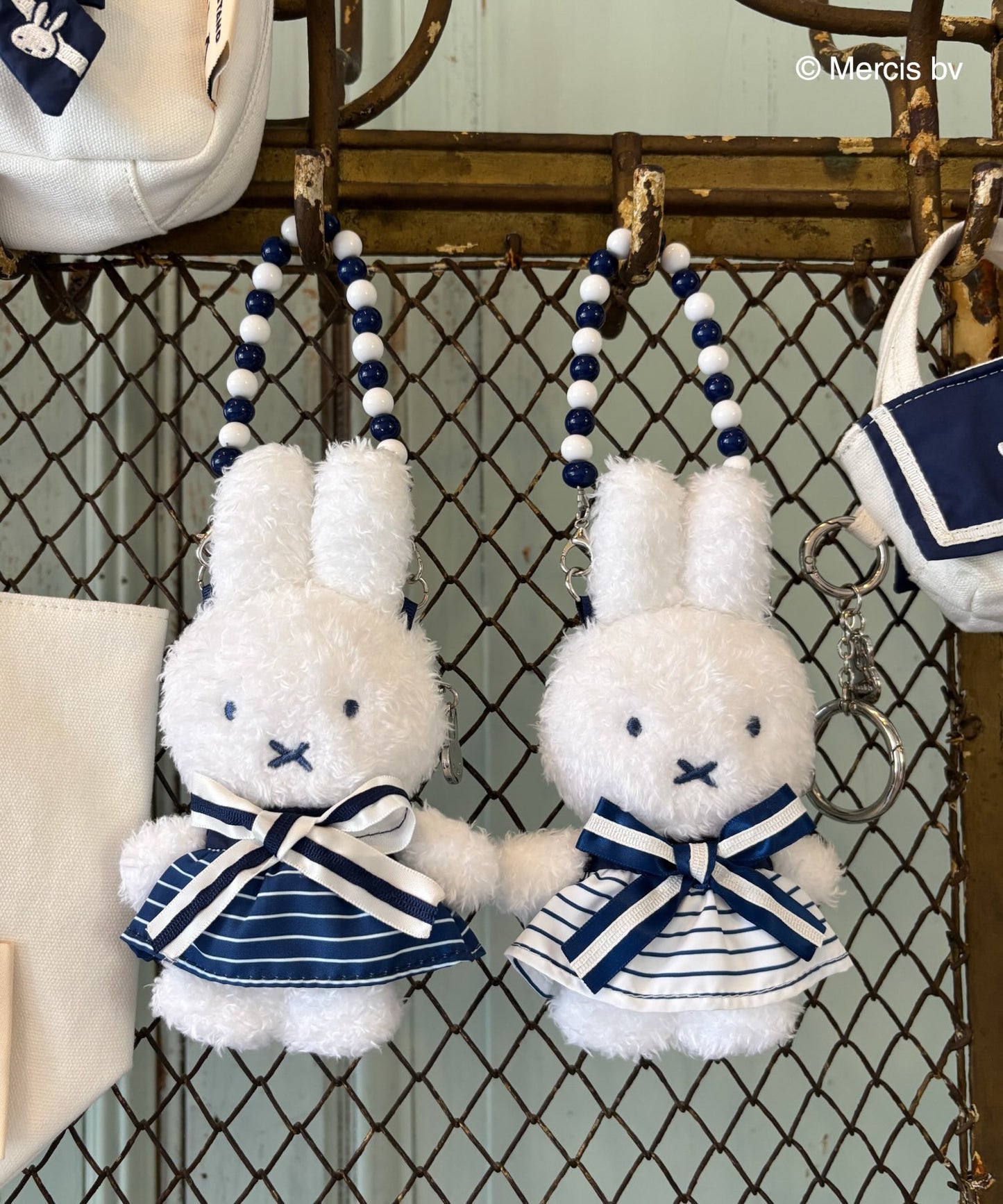 日本 🇯🇵 MIIA x Miffy｜DICK BRUNA STAND BY MIIA｜橫濱限定水手系列｜Mini Tote Bag・絨毛吊飾小包