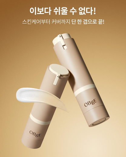 韓國OBgE UV自然遮瑕素顏霜SPF50+PA++++50g｜男女合用