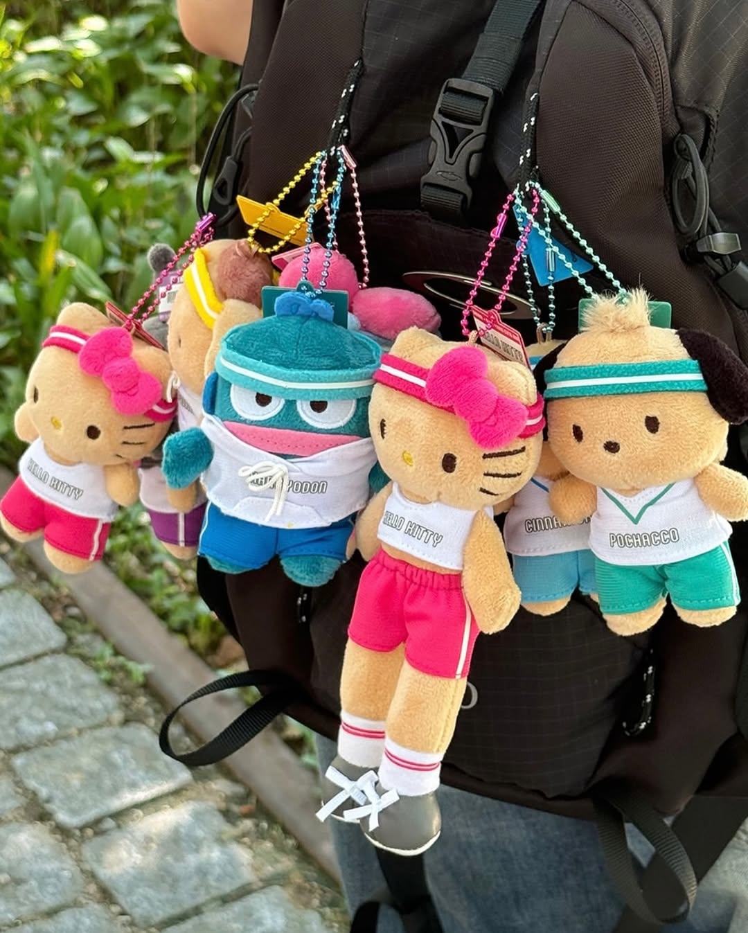 韓國限定 🇰🇷 Olive Young x FiliMilli Sanrio Cutie Run Edition｜Doll Keychain 運動風公仔掛飾