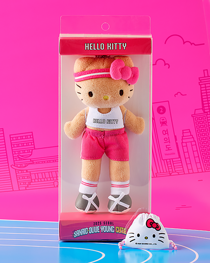 韓國限定 🇰🇷 Olive Young x FiliMilli Sanrio Cutie Run Edition｜Doll Keychain 運動風公仔掛飾