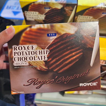 日本 ROYCE Potato chip Chocolate｜Original 原味 朱古力薯片 190g