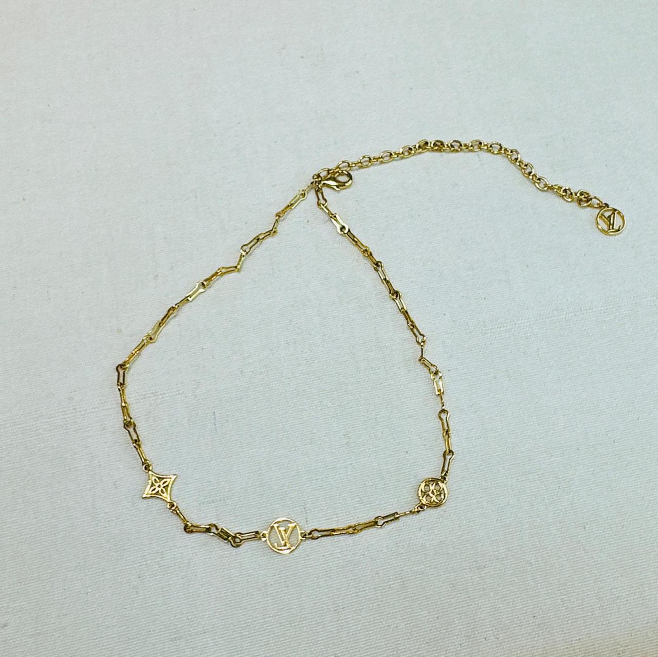 Louis Vuitton LV necklace 鎖骨鏈 頸鏈