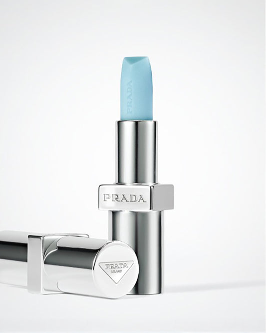 PRADA Beauty Balm Blushing Care U001 Astral Pink 經典冰藍 變色潤唇膏