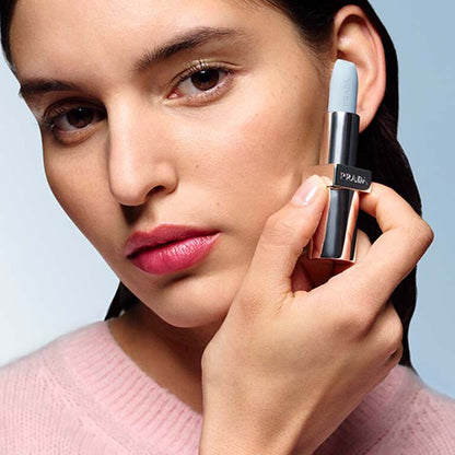 PRADA Beauty Balm Blushing Care U001 Astral Pink 經典冰藍 變色潤唇膏