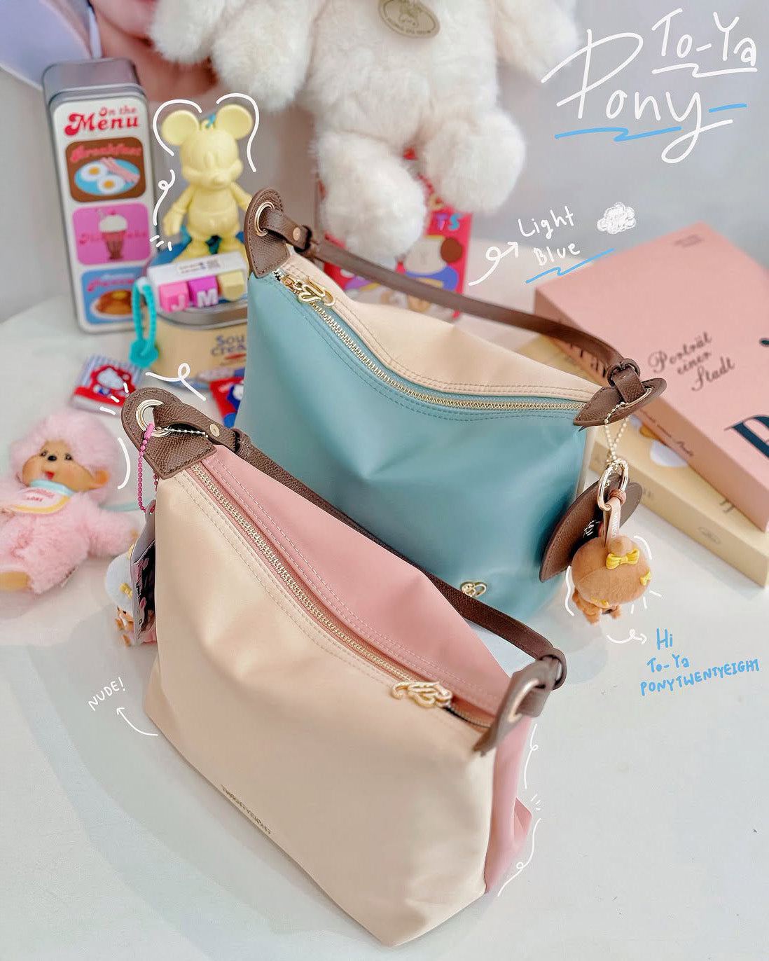 泰國🇹🇭 爆紅小眾品牌 PonyTwentyEight To-Ya Premium Nylon bag
